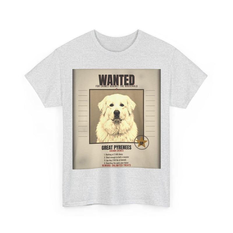 Wanted Great Pyrenees Tee