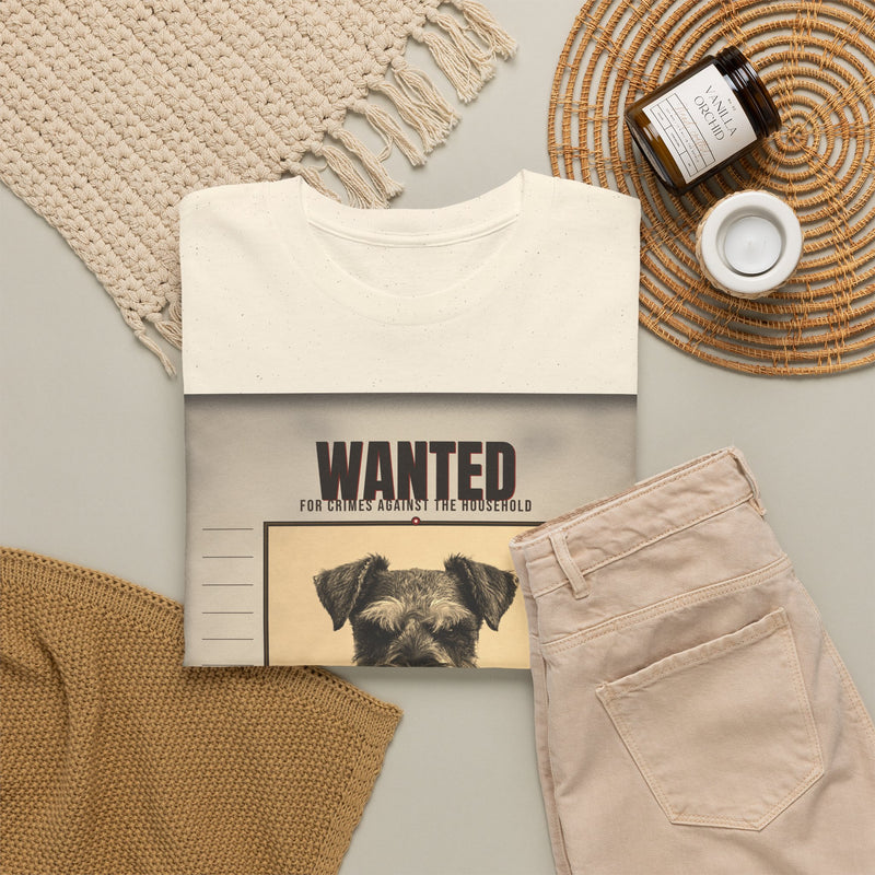 Wanted Miniature Schnauzer Tee