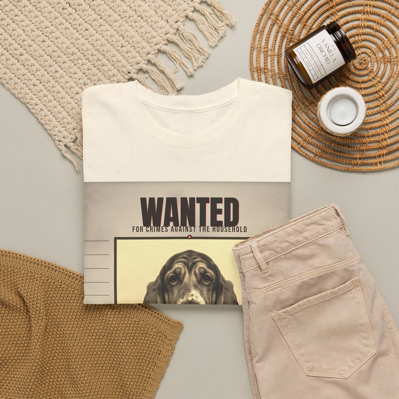 Wanted Basset Hound Tee