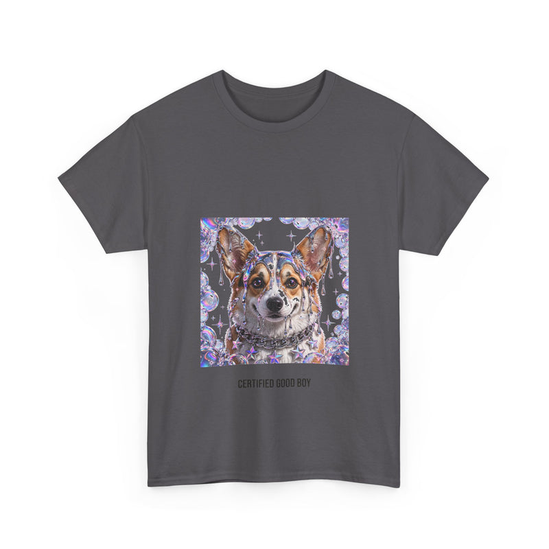 Y2K Chrome Corgi Tee