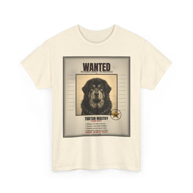 Wanted Tibetan Mastiff Tee