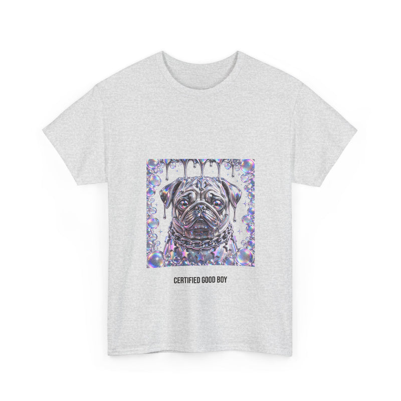 Y2K Chrome Pug Tee