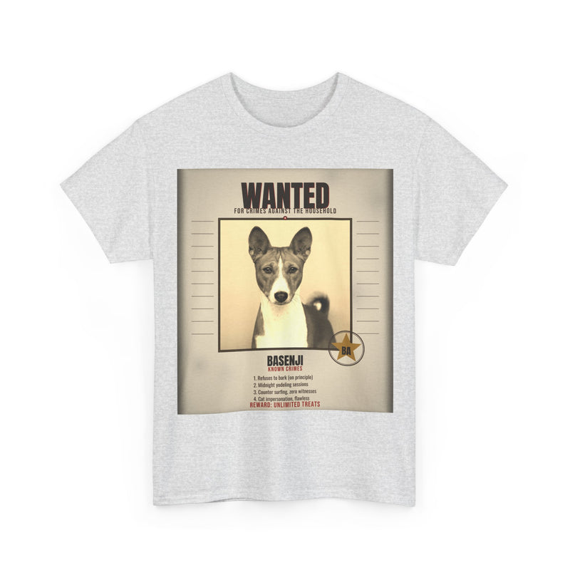 Wanted Basenji Tee