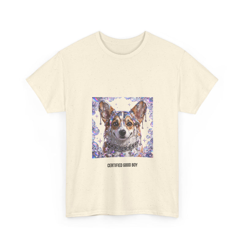 Y2K Chrome Corgi Tee
