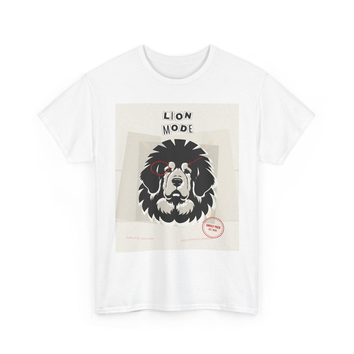 Zine Tibetan Mastiff Tee