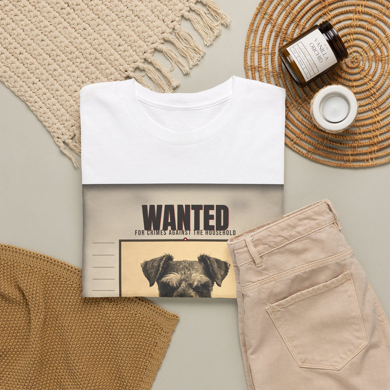 Wanted Miniature Schnauzer Tee