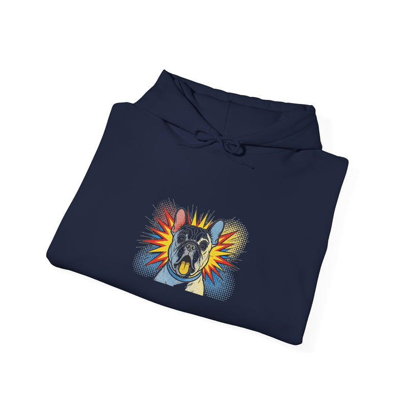 Pop Explosion French Bulldog Hoodie