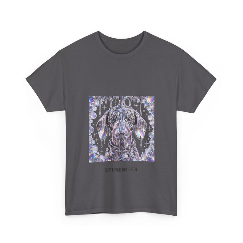 Y2K Chrome Dachshund Tee