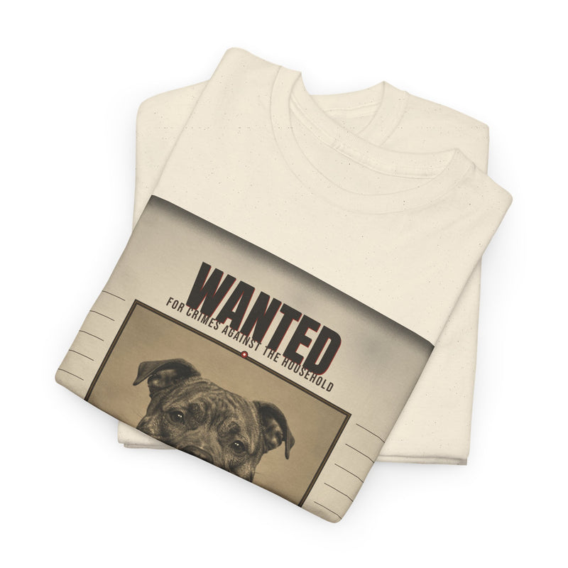 Wanted Staffordshire Bull Terrier Tee