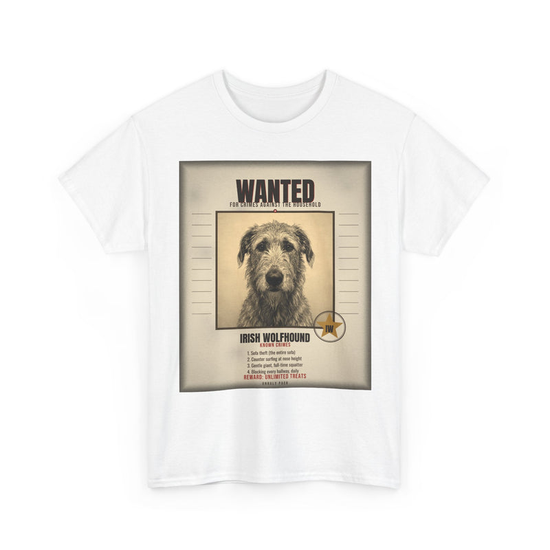 Wanted Irish Wolfhound Tee