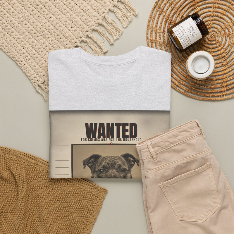 Wanted Staffordshire Bull Terrier Tee