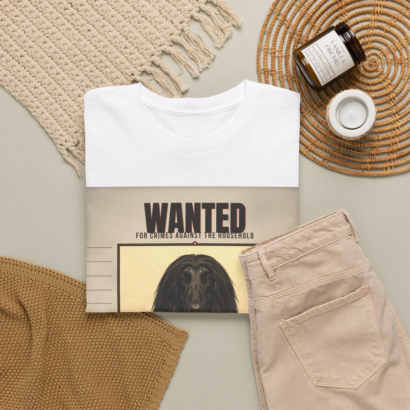 Wanted Afghan Hound Tee