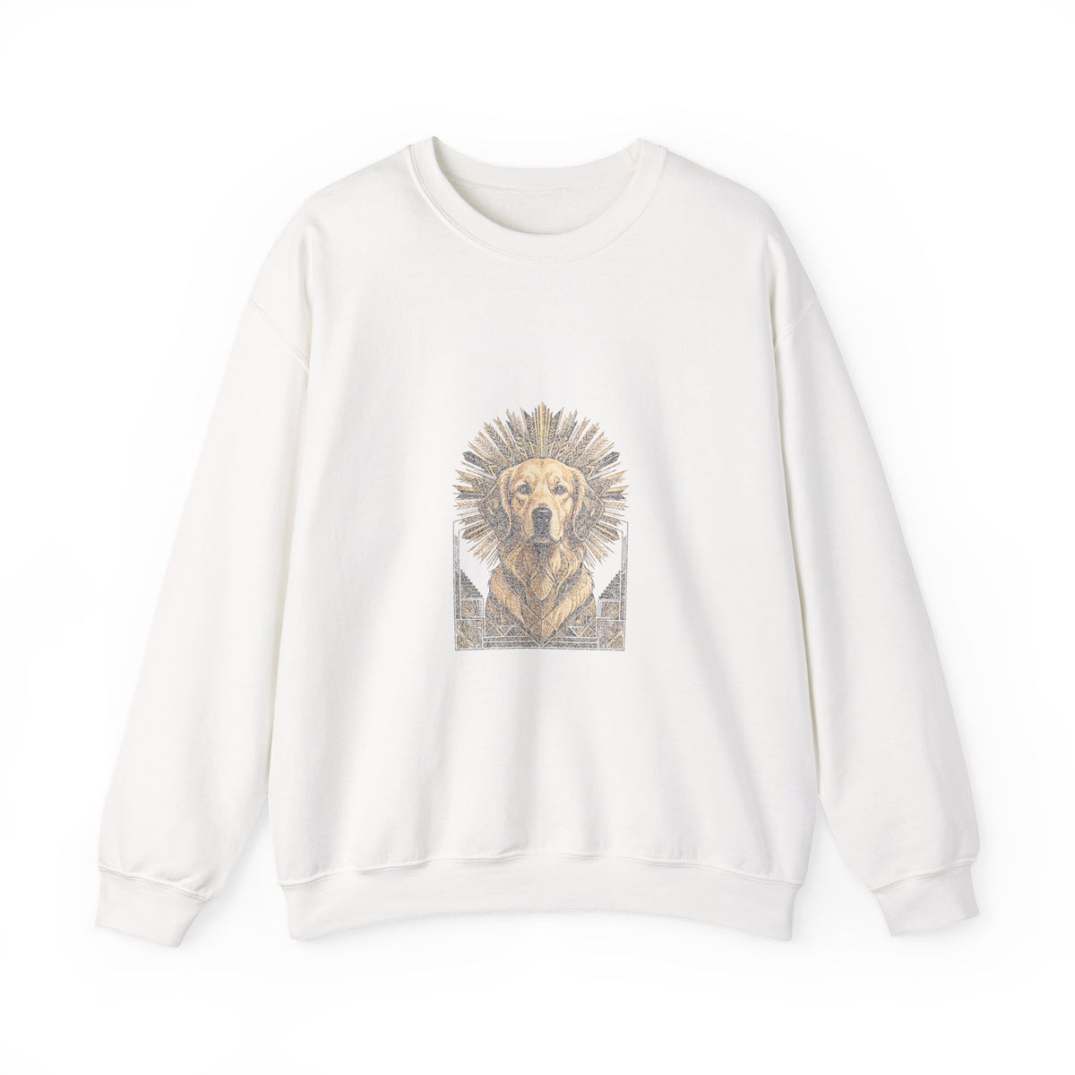 Gilded Golden Retriever Sweatshirt