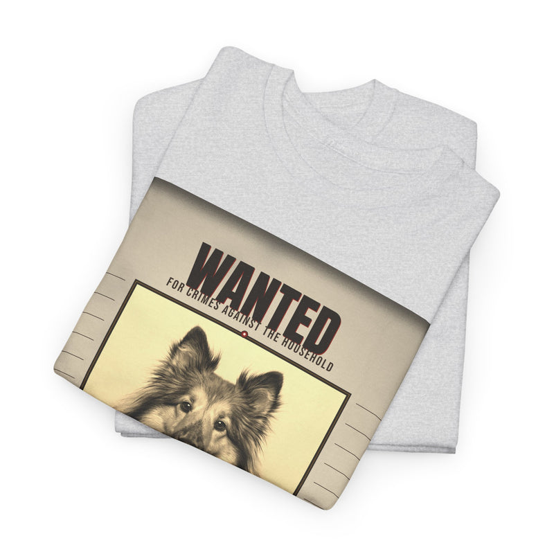 Wanted Shetland Sheepdog Tee