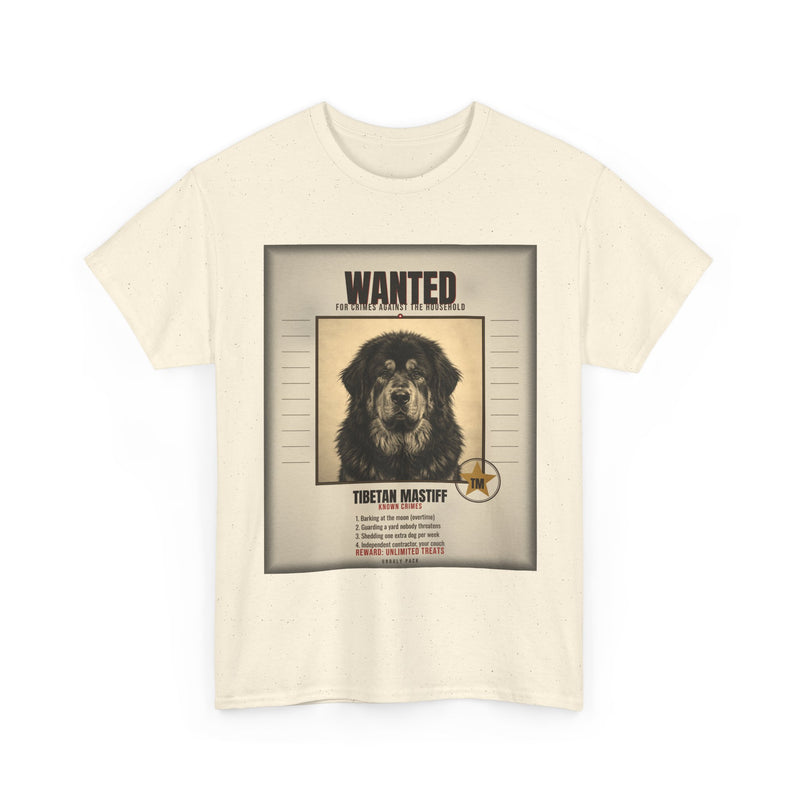 Wanted Tibetan Mastiff Tee