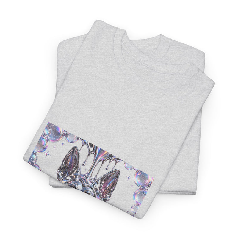 Y2K Chrome German Shepherd Tee
