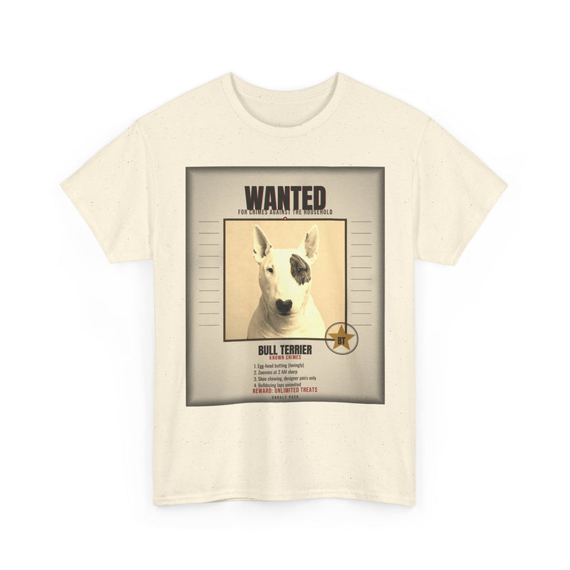 Wanted Bull Terrier Tee