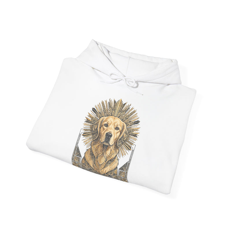 Gilded Golden Retriever Hoodie