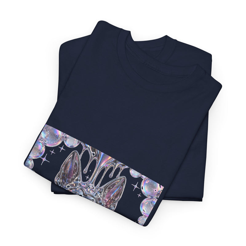 Y2K Chrome German Shepherd Tee