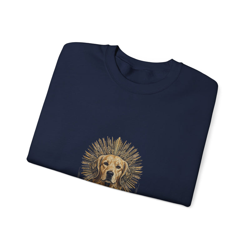 Gilded Golden Retriever Sweatshirt