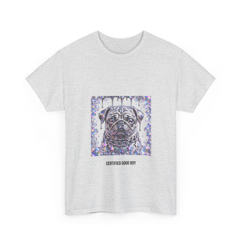 Y2K Chrome Pug Tee