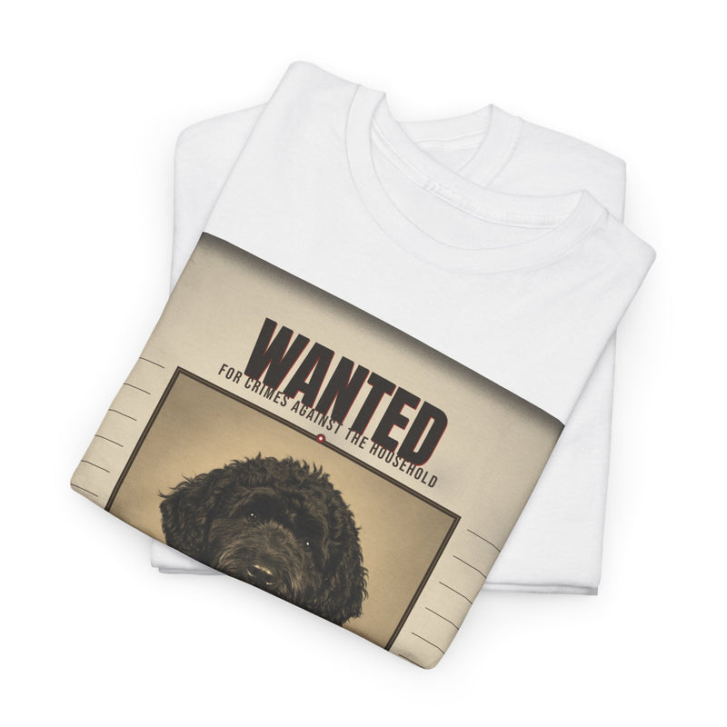 Wanted Portuguese Water Dog Tee