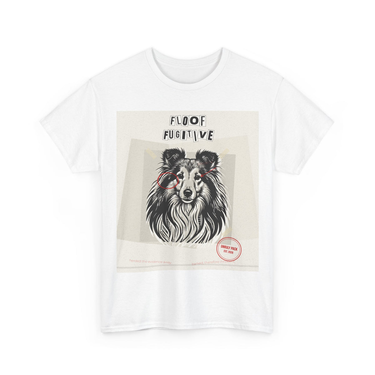 Zine Shetland Sheepdog Tee