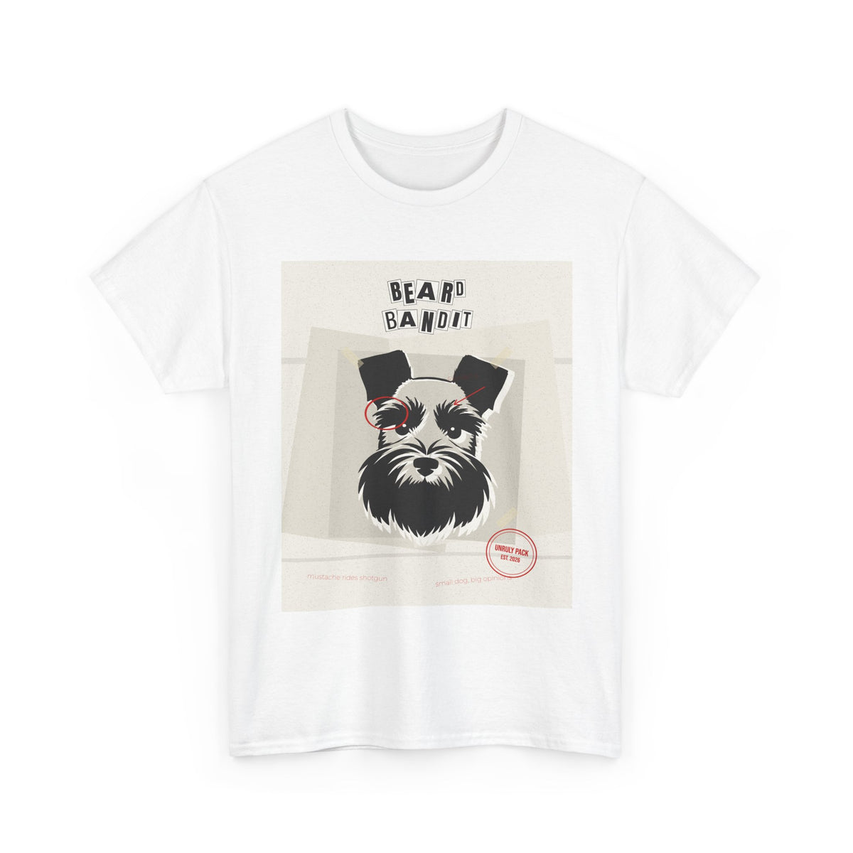 Zine Miniature Schnauzer Tee
