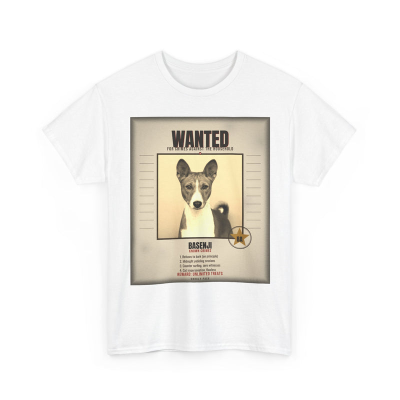 Wanted Basenji Tee
