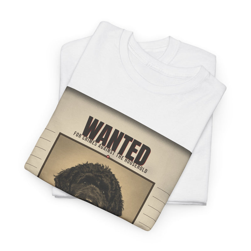 Wanted Portuguese Water Dog Tee