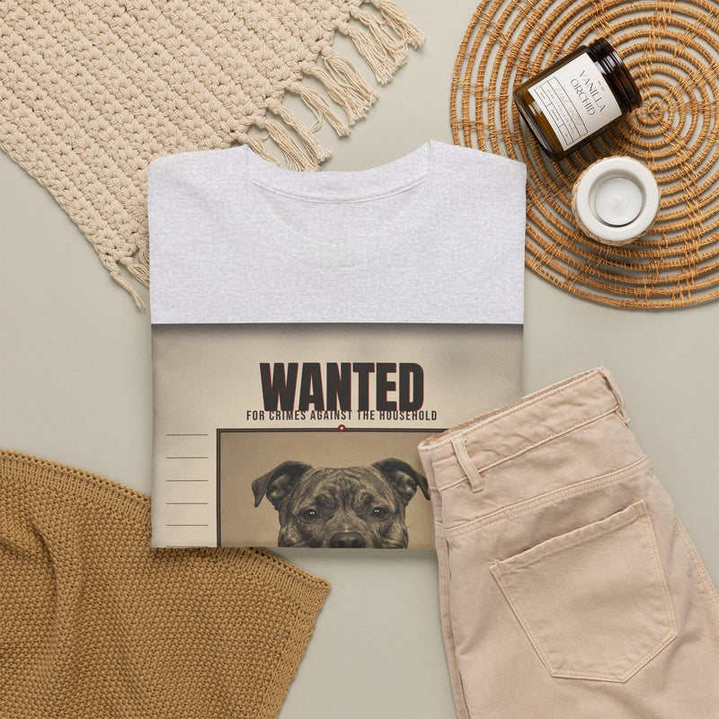Wanted Staffordshire Bull Terrier Tee
