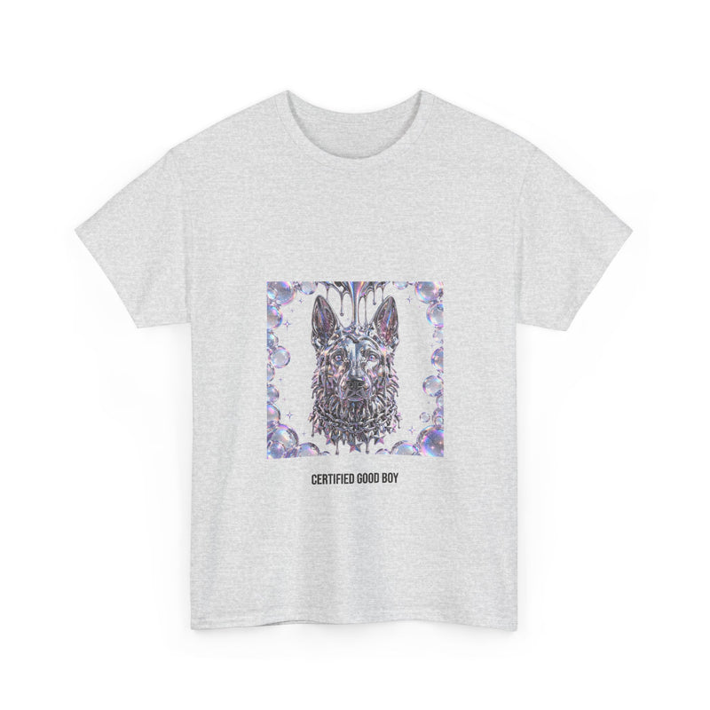 Y2K Chrome German Shepherd Tee