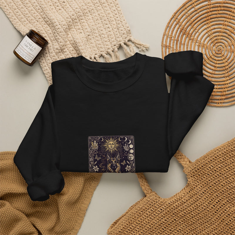 Tarot German Shepherd Sweatshirt
