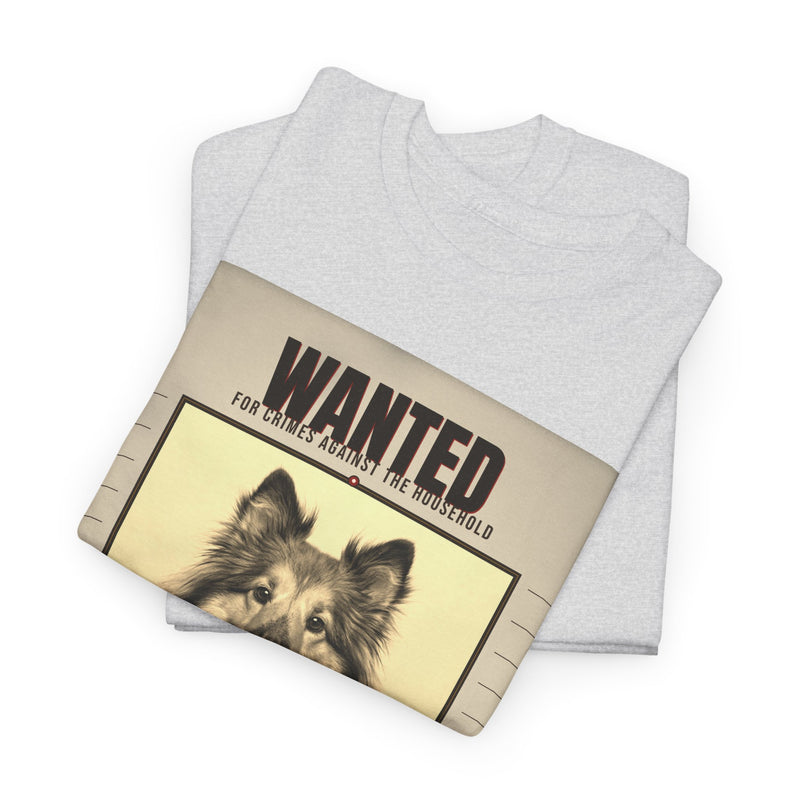 Wanted Shetland Sheepdog Tee