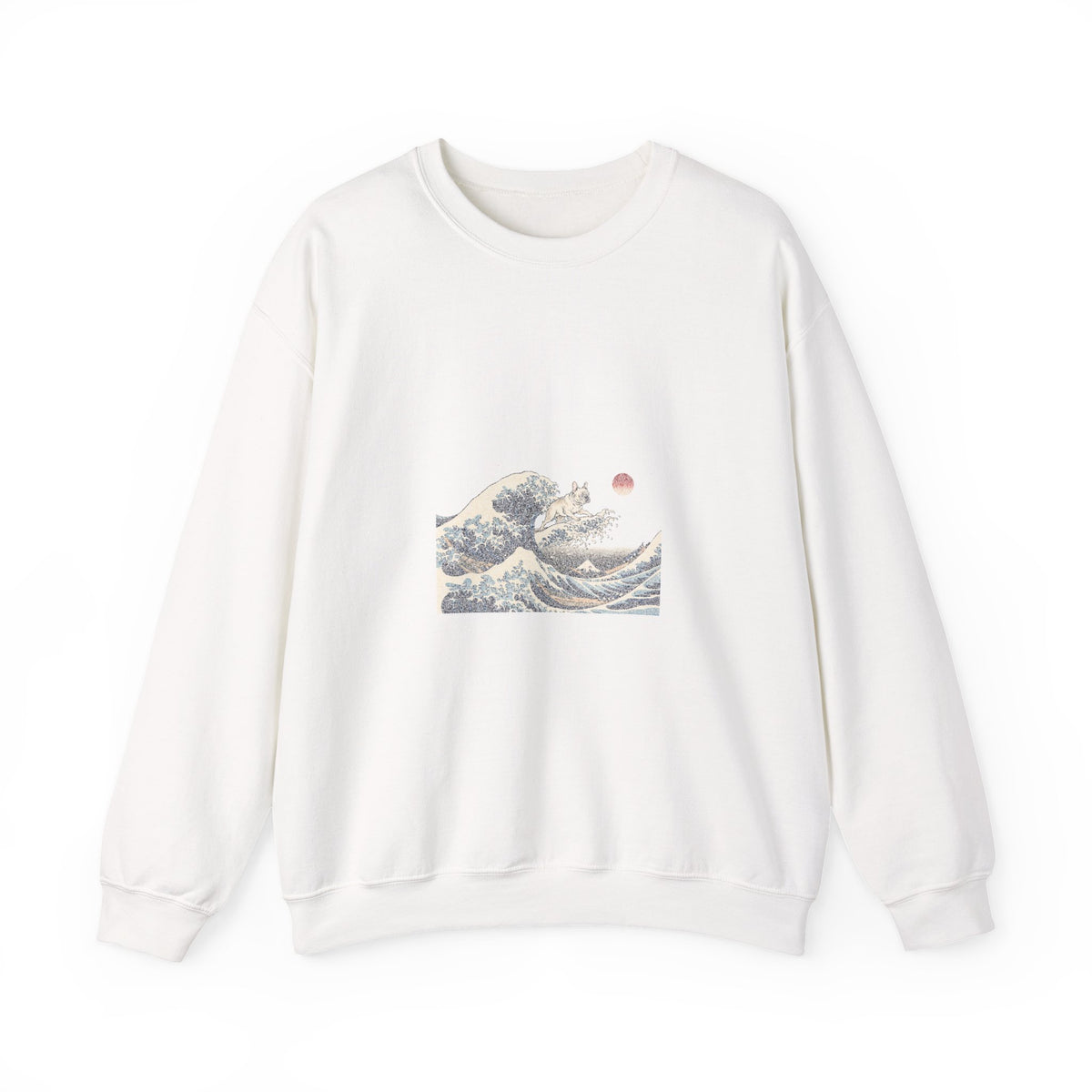 Great Wave French Bulldog Sweatshirt