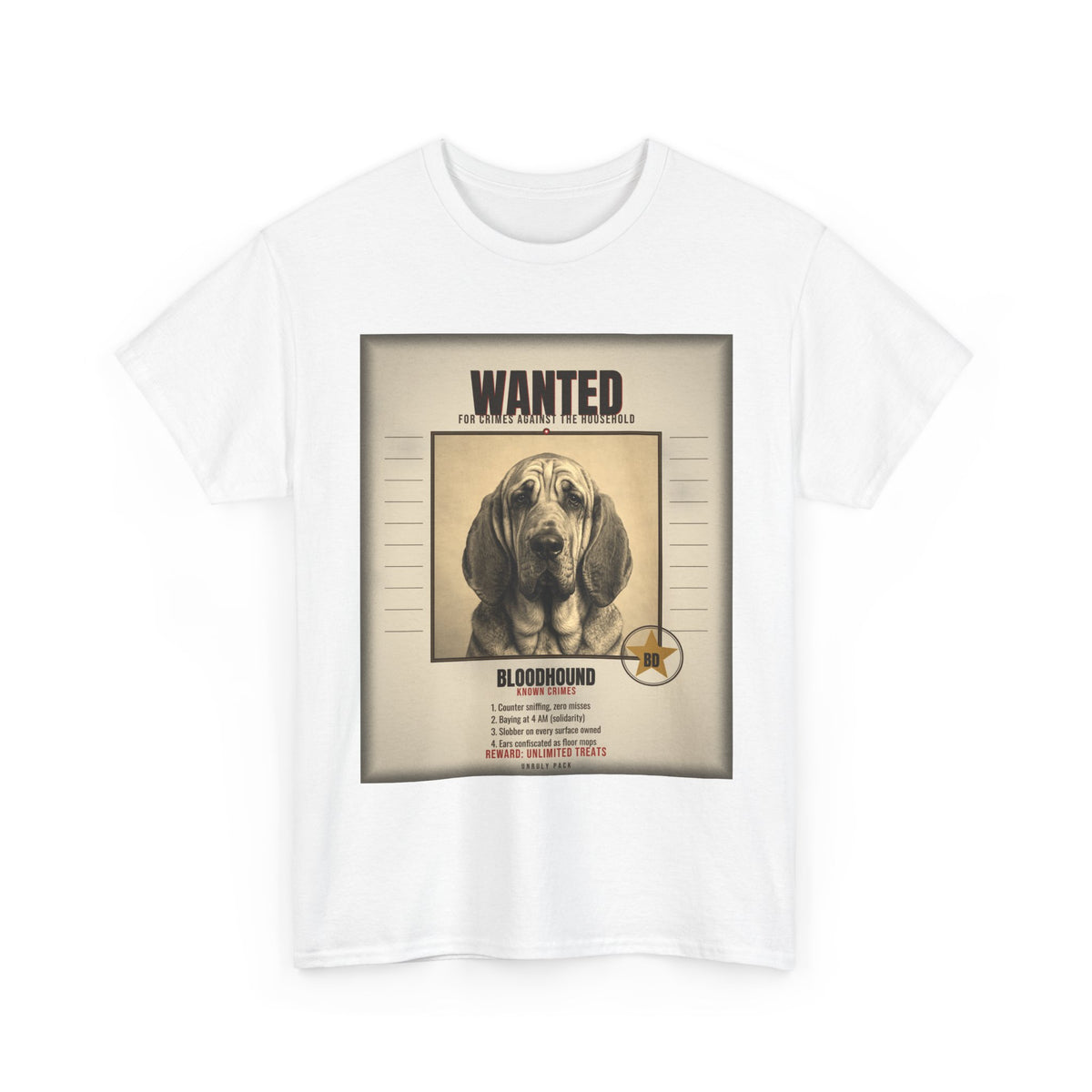 Wanted Bloodhound Tee