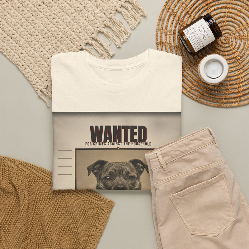 Wanted Staffordshire Bull Terrier Tee