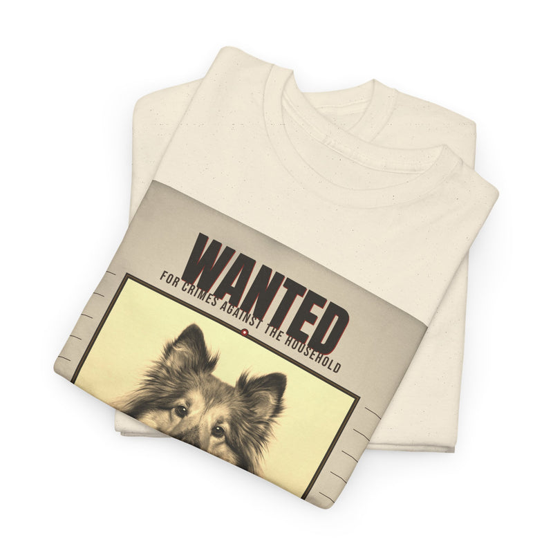 Wanted Shetland Sheepdog Tee