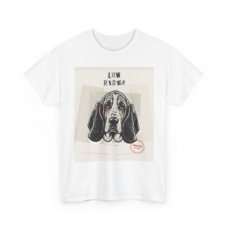Zine Basset Hound Tee