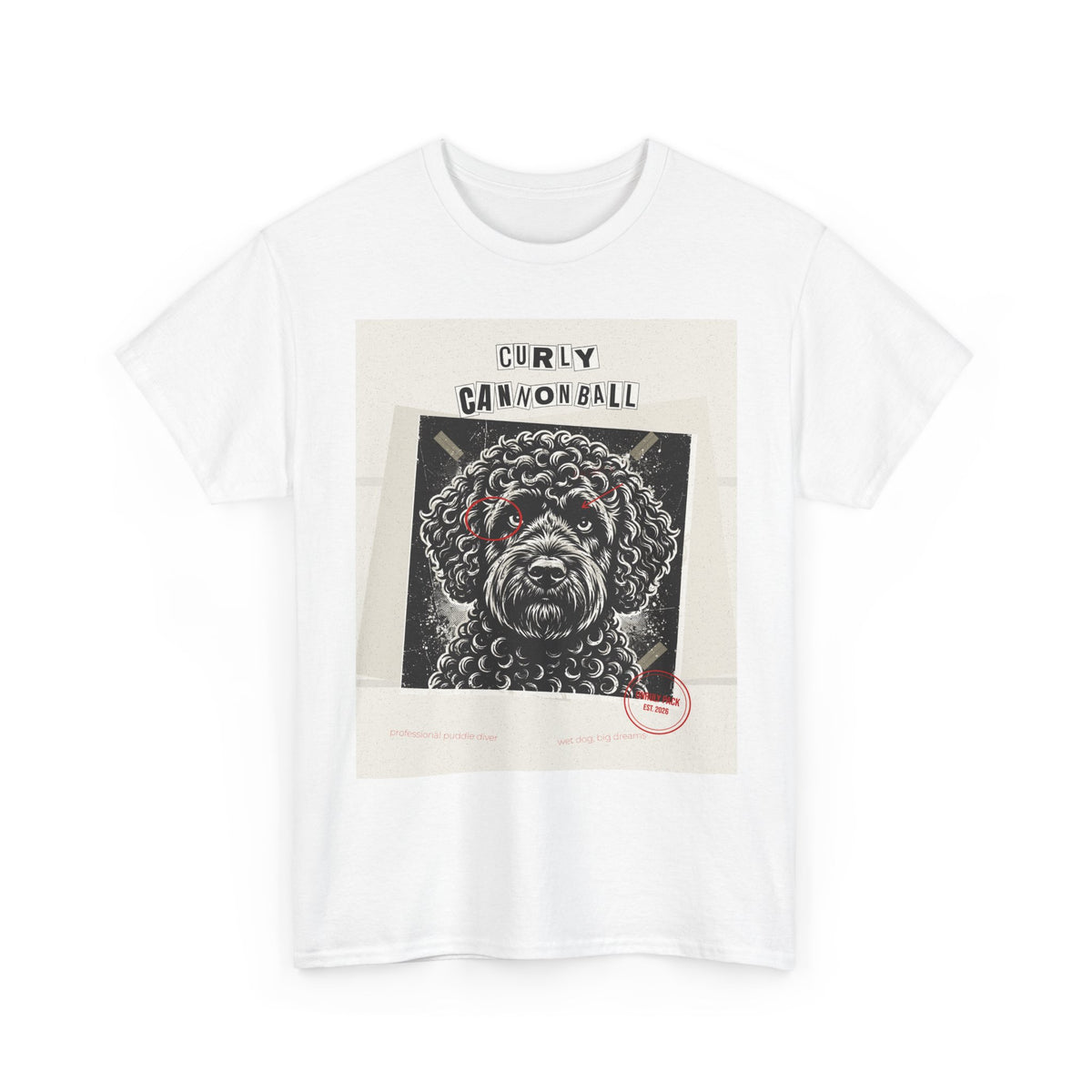 Zine Portuguese Water Dog Tee