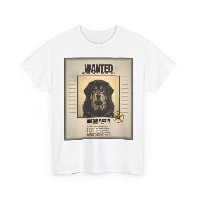 Wanted Tibetan Mastiff Tee
