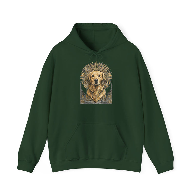 Gilded Golden Retriever Hoodie
