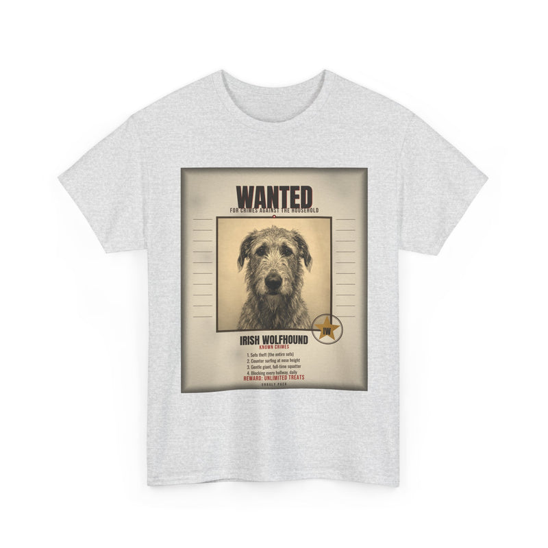Wanted Irish Wolfhound Tee