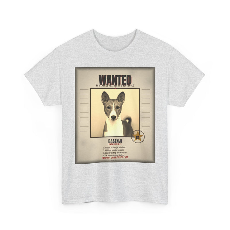 Wanted Basenji Tee