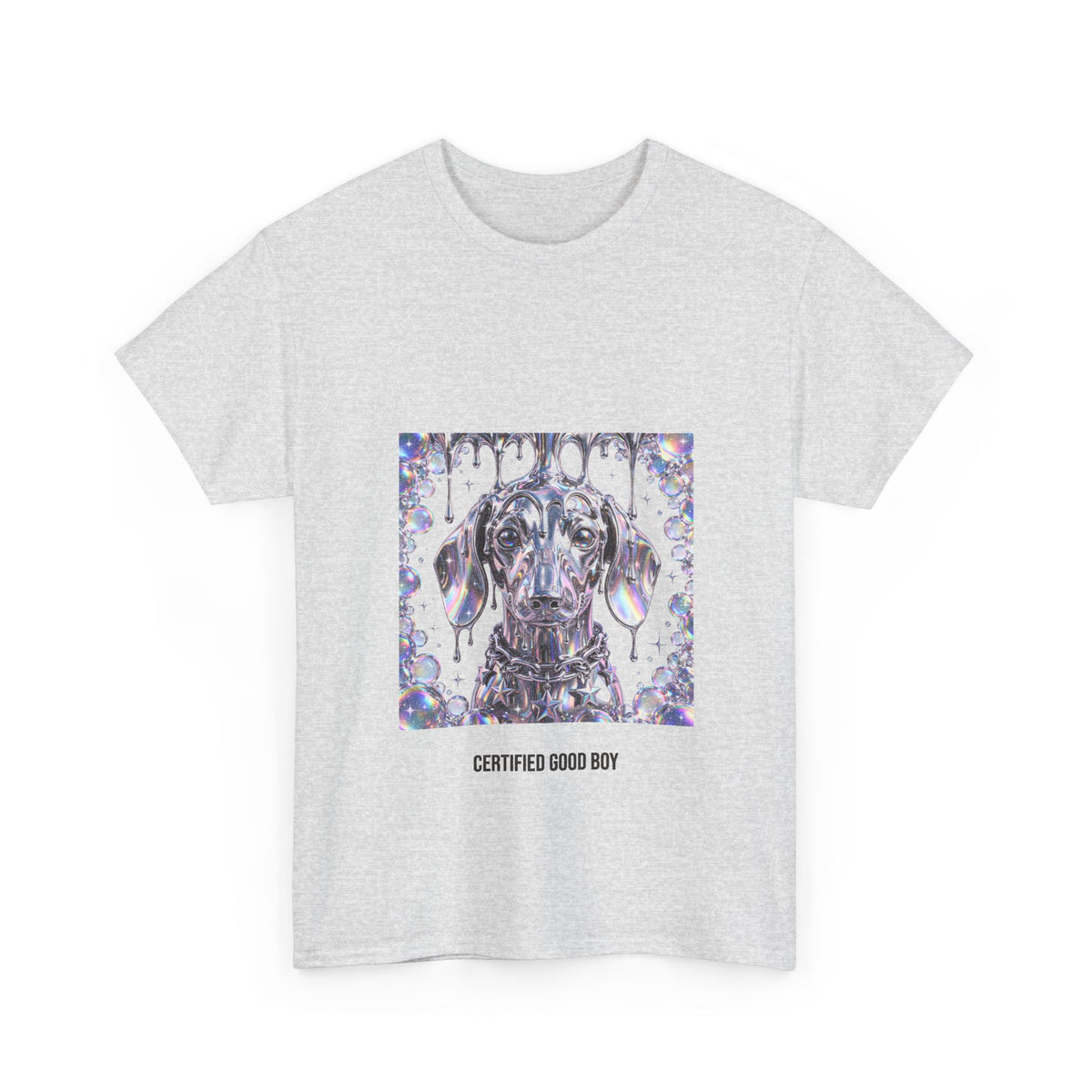 Y2K Chrome Dachshund Tee