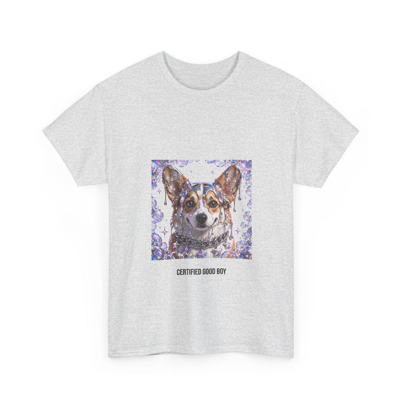 Y2K Chrome Corgi Tee