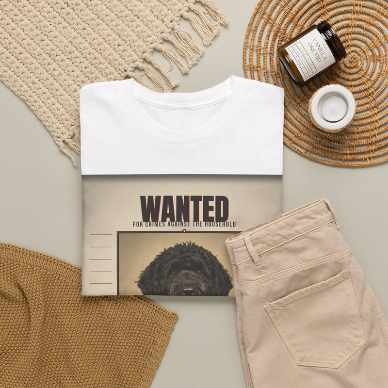 Wanted Portuguese Water Dog Tee