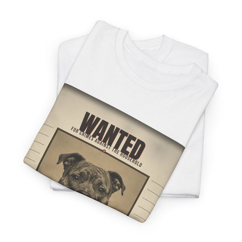 Wanted Staffordshire Bull Terrier Tee