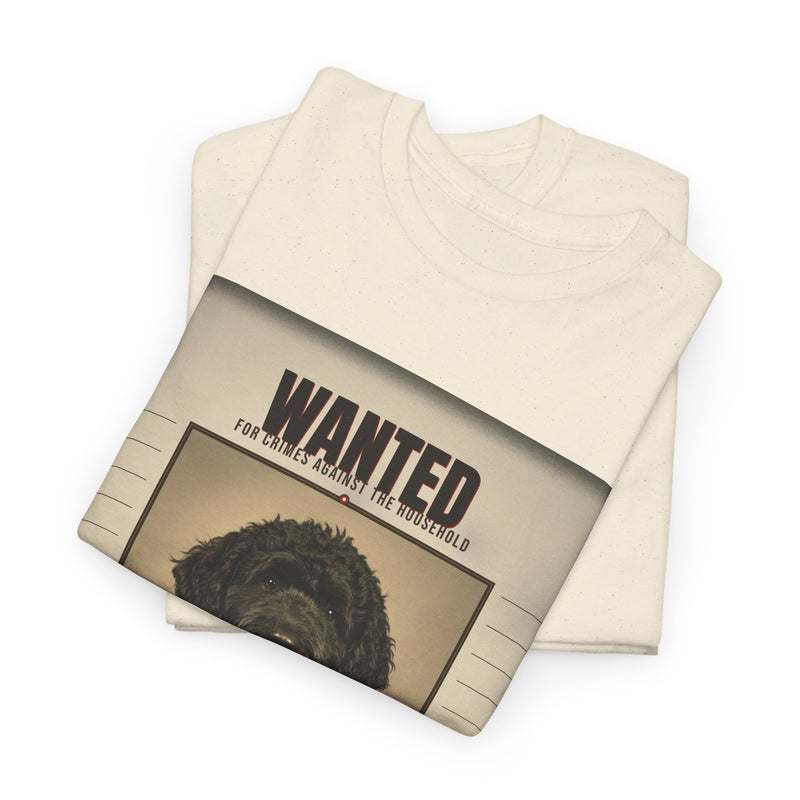Wanted Portuguese Water Dog Tee