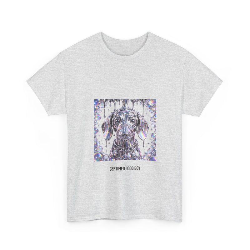 Y2K Chrome Dachshund Tee
